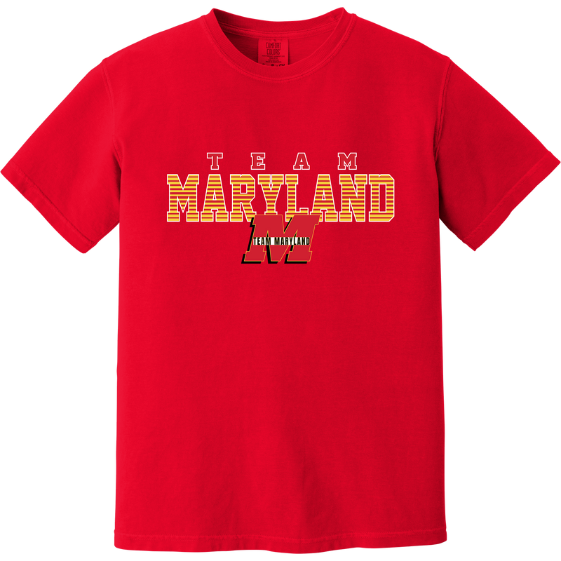 Team Maryland Heavyweight Ring Spun Tee