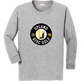 Upland Disc Golf Youth Heavy Cotton Long Sleeve T-Shirt