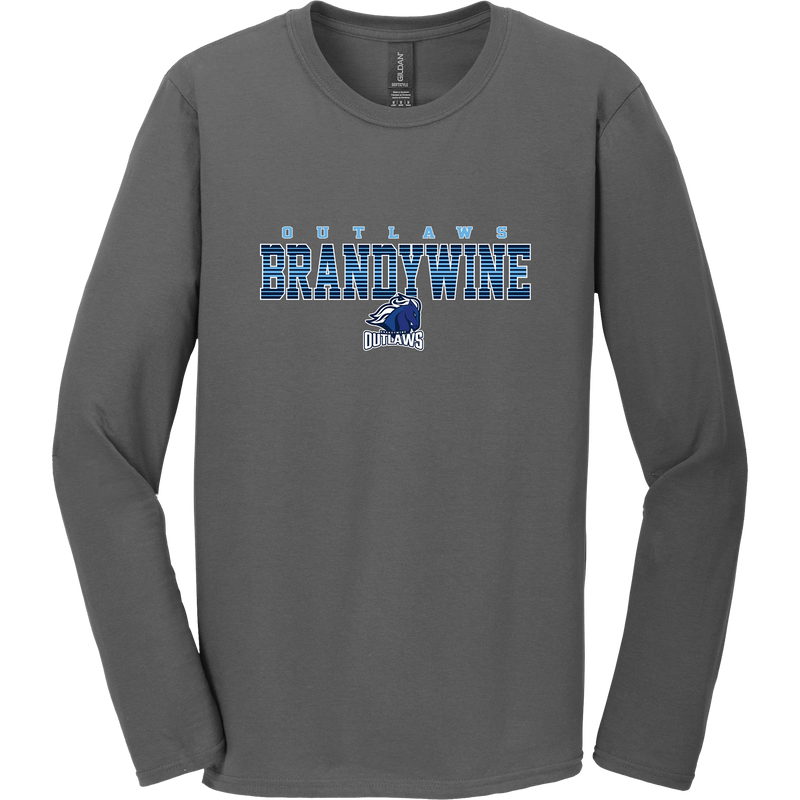 Brandywine Outlaws Softstyle Long Sleeve T-Shirt