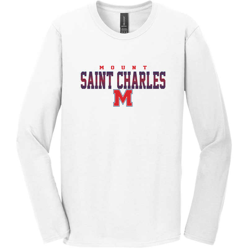 Mount St. Charles Softstyle Long Sleeve T-Shirt