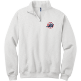 Metro Jr. Jets NuBlend 1/4-Zip Cadet Collar Sweatshirt