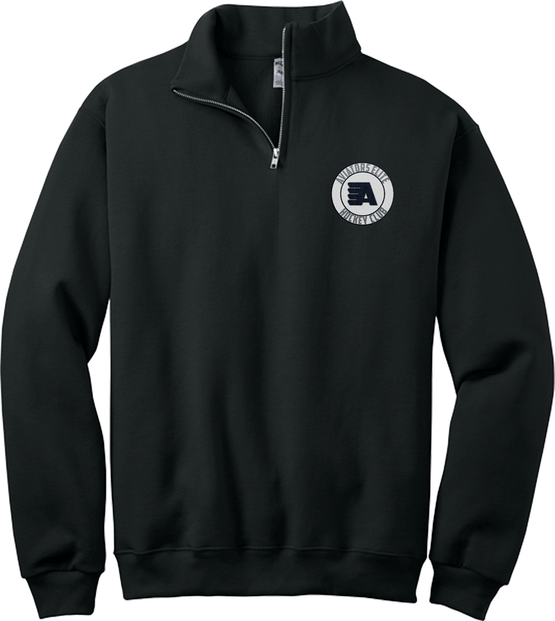 Aspen Aviators NuBlend 1/4-Zip Cadet Collar Sweatshirt