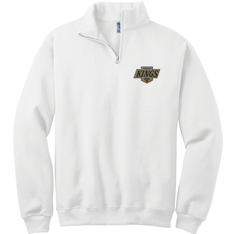 Skylands Kings NuBlend 1/4-Zip Cadet Collar Sweatshirt