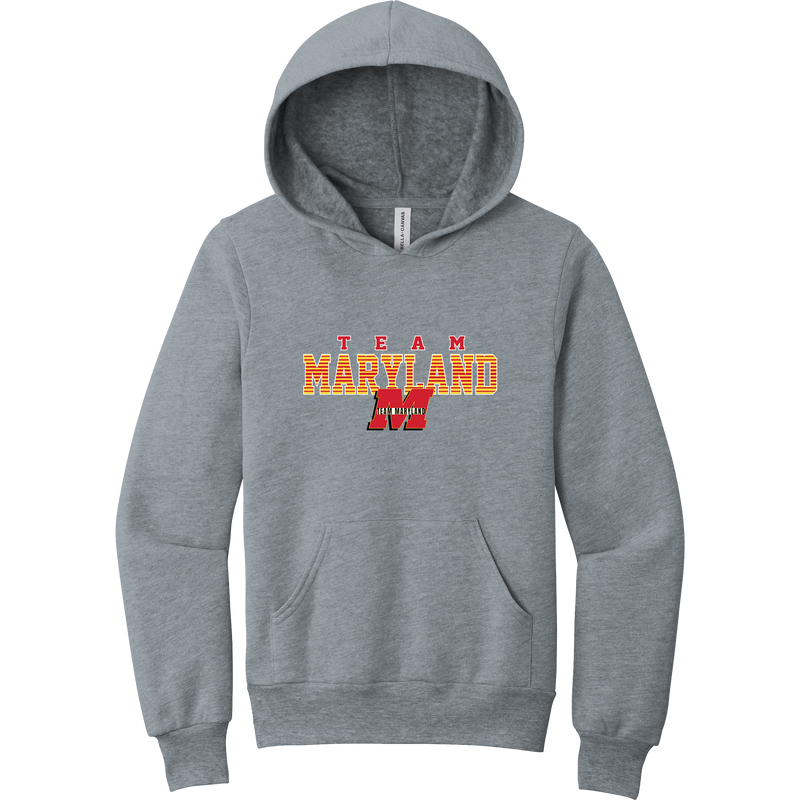 Team Maryland Youth Sponge Fleece Pullover Hoodie