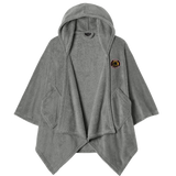 MD Jr. Black Bears Dream Plush Open Hoodie