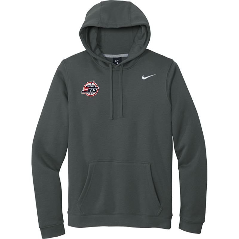 Metro Jets Nike Club Fleece Pullover Hoodie