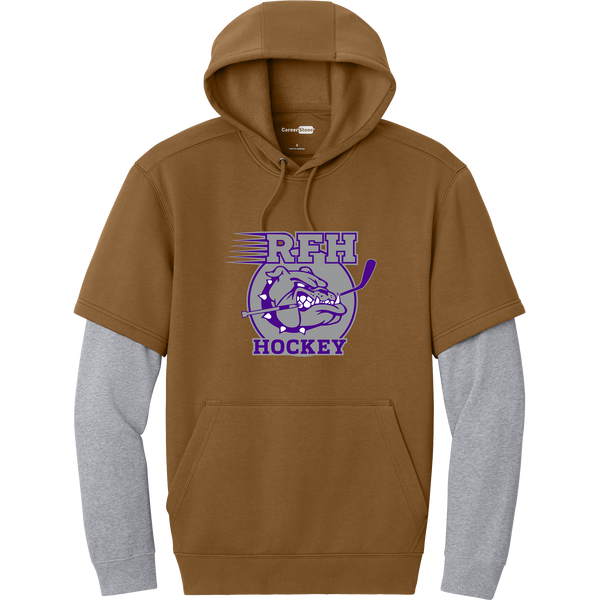 Rumson-Fair Haven Tough Fleece Layered Hoodie
