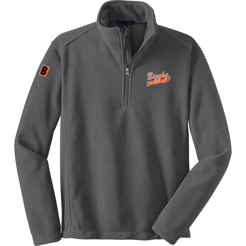 Biggby Coffee AAA Value Fleece 1/4-Zip Pullover