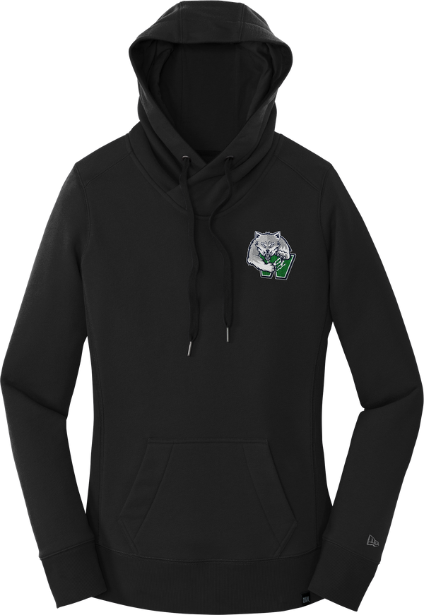 Woodbridge Wolfpack New Era Ladies French Terry Pullover Hoodie