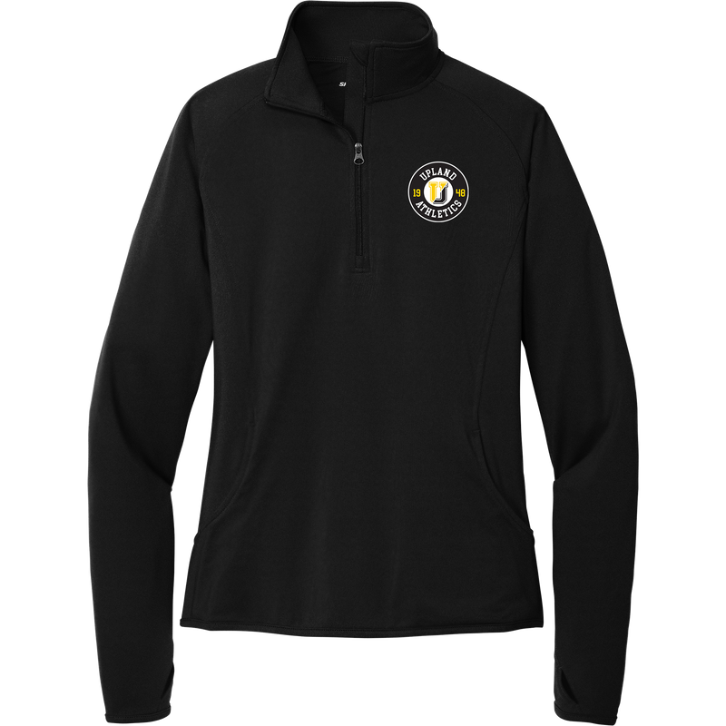 Upland Athletics Ladies Sport-Wick Stretch 1/4-Zip Pullover
