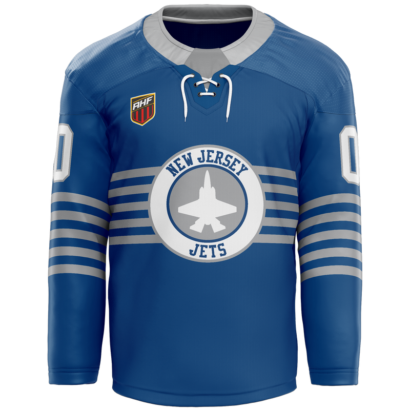 NJ Jets Youth Goalie Hybrid Jersey