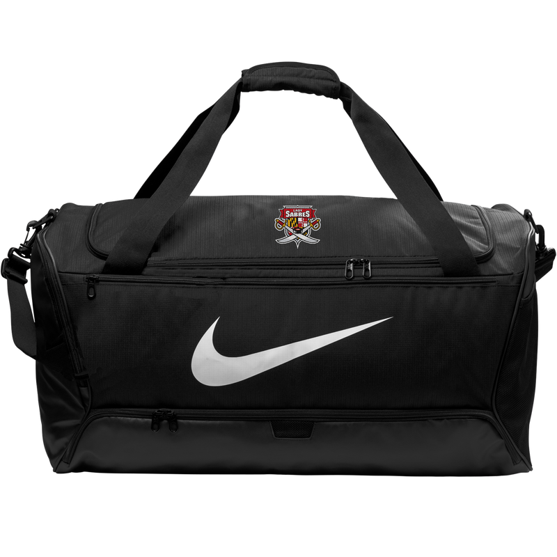SOMD Lady Sabres Nike Brasilia Large Duffel