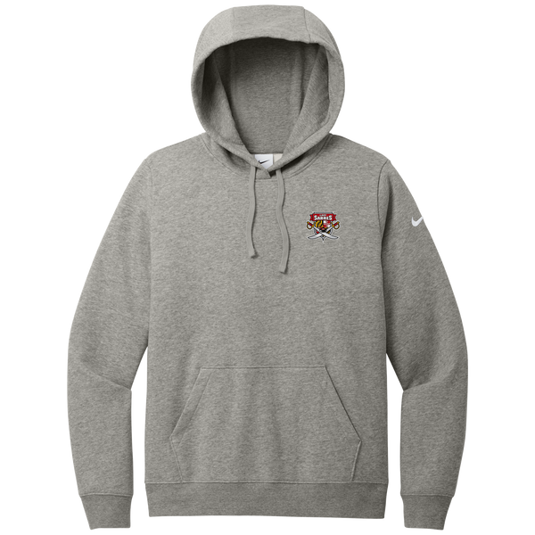 SOMD Lady Sabres Nike Women's Club Fleece Sleeve Swoosh Pullover Hoodie