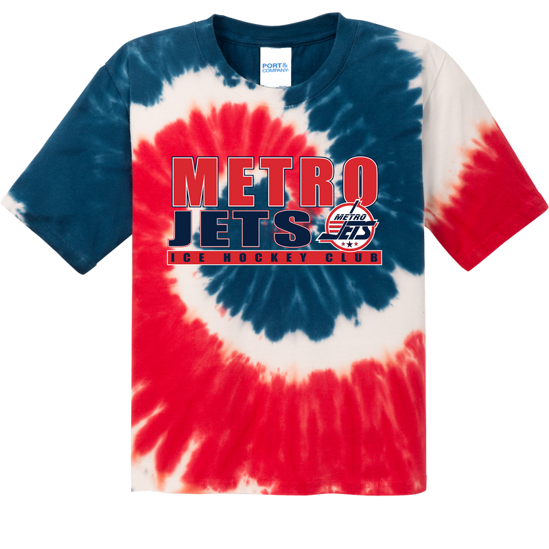 Metro Jets Youth Tie-Dye Tee
