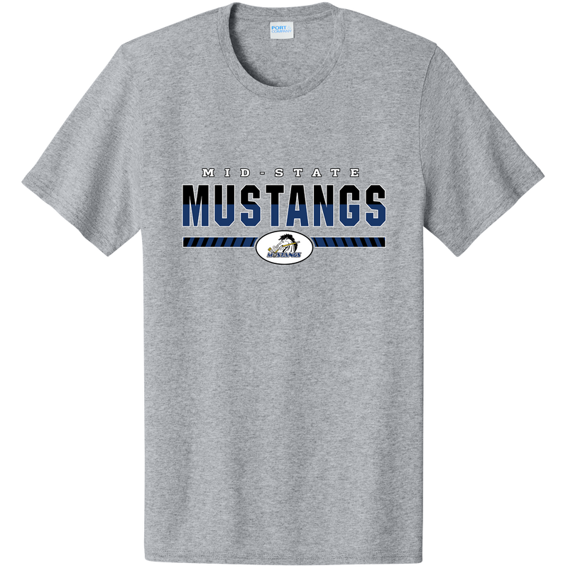 Mid-State Mustangs Easy Cotton Tee