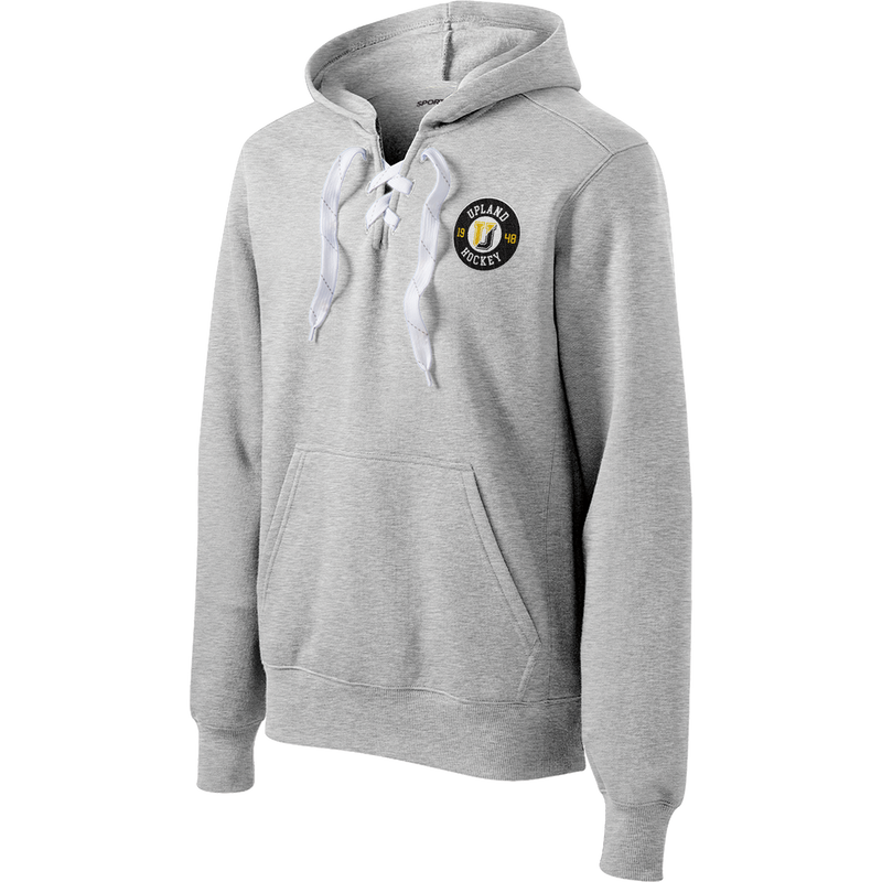Upland Hockey Lace Up Pullover Hooded Sweatshirt