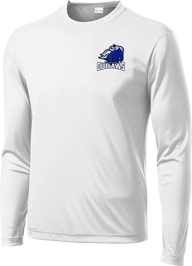 Brandywine Outlaws Long Sleeve PosiCharge Competitor Tee